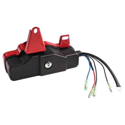 Engines Generator Pump Ignition Switch 168F/170F 188F/190F 20.5 X 7 Cm/8.07 \\\\\\\"x 2.76\\\\\\\" Iron Red+black Brand New