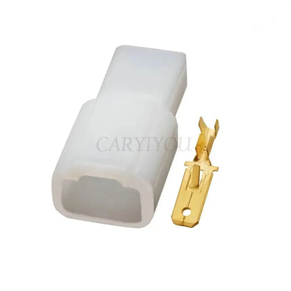 1 Pin 6.3mm Female Connector DJ7014A-6.3-21 PA66 Automotive Vehicle Wiring Terminal Socket