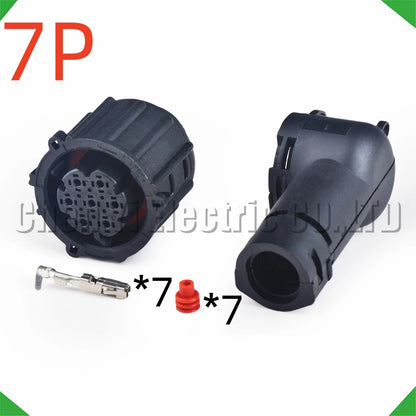7 Pin Automotive Headlight Connector – Wire Harness Plug 18369.062.000 / 18369062000 for C7H & G7S