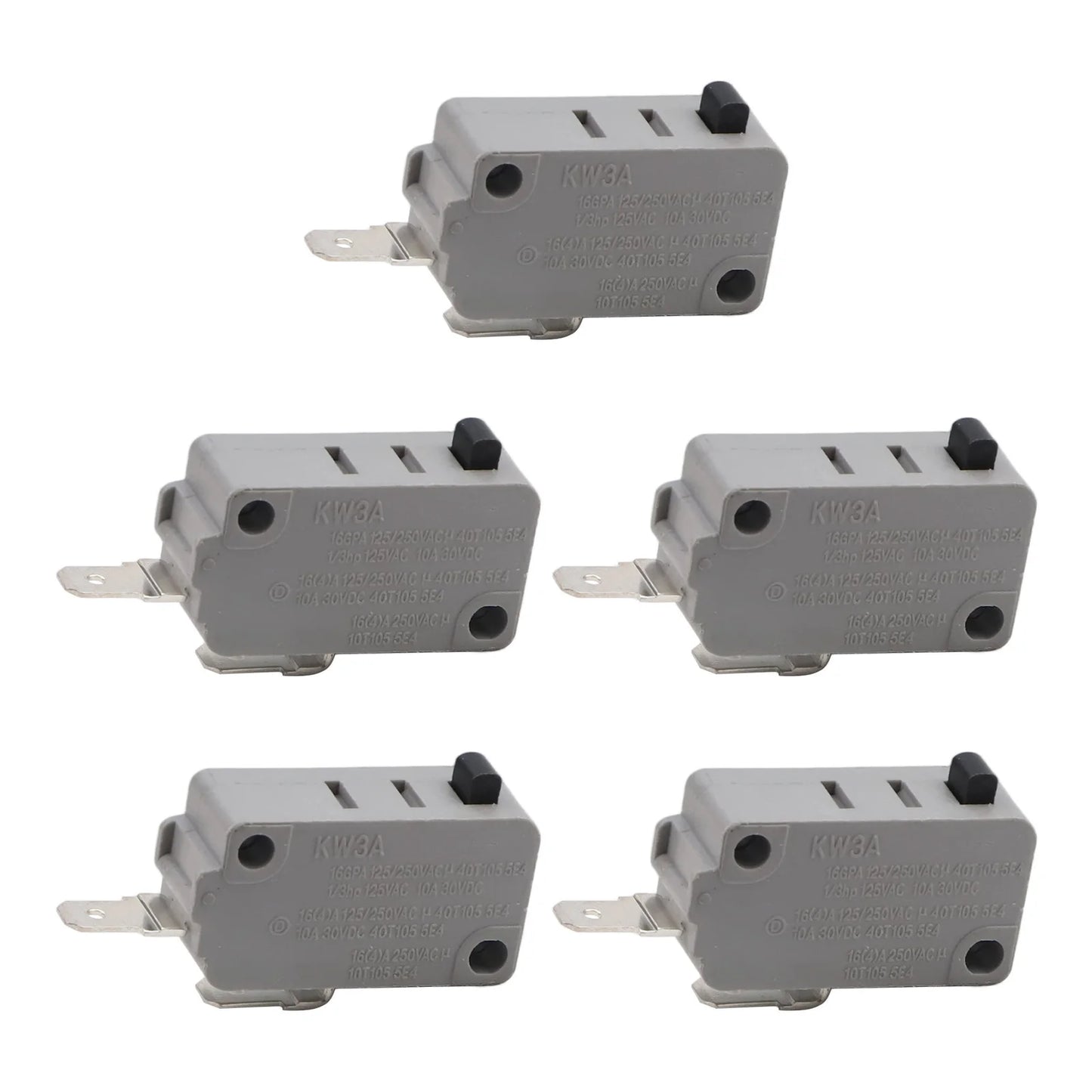 Travel Switch for KW3A Microwave Oven Normally Open Limit Switch Suitable for Use with Kitchen Appliance Repairs
