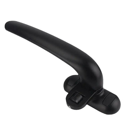 Aluminum Alloy Casement Window Handle with Lock Seven-Character Design