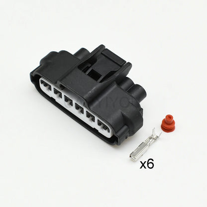 6 Pin 2.2mm Throttle Pedal Valve Connector 7283-1968-30 90980-11858 DJ7061A-2.2 Toyota Mazda
