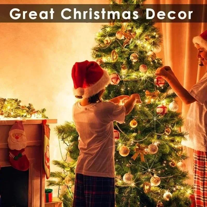 5M/10M/20/30M Telecontrol 8Mode Remote Control Lights USB Led String Light Fairy garlands Wedding Christmas Holiday Decor lamps