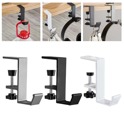 Adjustable Hanger Headphone Holder Organize Space Keep Bags Off Floor Easy Installation Lightweight And Portable Non-Slip Design