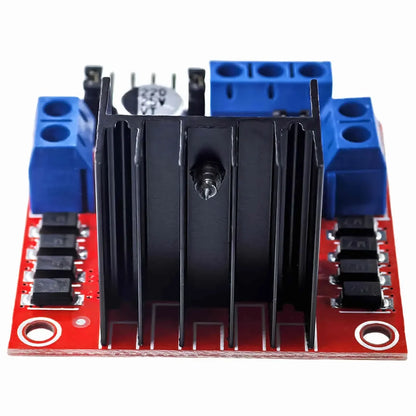 L298N Dual H-Bridge Motor Driver Module for DC Stepper Motors, Smart Robot Car and Arduino Projects