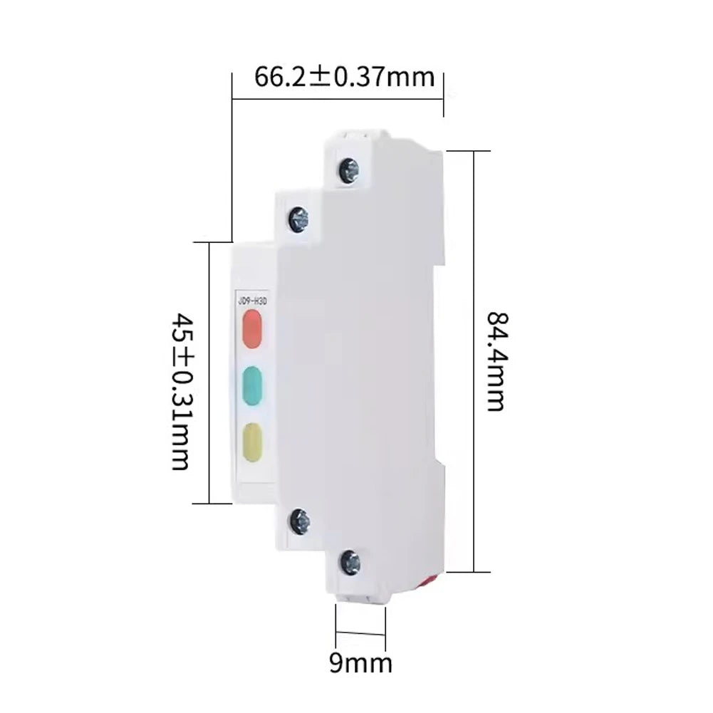 Sustainable Performance JD9 Din Rail Indicator Light with High Protection Level IP20 for Electrical Safety Standards