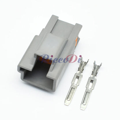 2 Pin Female Automotive Fuel Injector EV1 Nozzle Waterproof Connector 829441-1 / 037 906 240