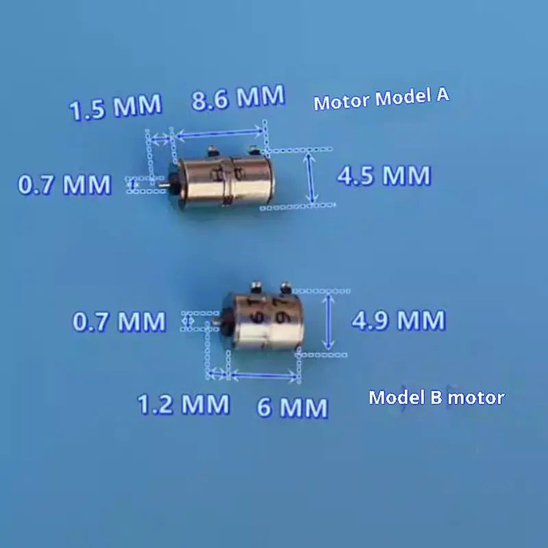 10Pcs DIY Digital Camera Lens Mini Ultra Tiny 4.5MM / 4.9MM Stepper Motor Micro 2-Phase 4-Wire Precision Step Stepping Motor