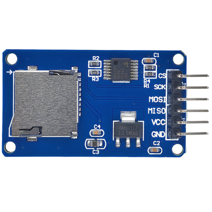 Micro SD/TF Card Storage Module with SPI Interface and Level Conversion Chip for Arduino