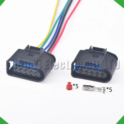 5 Pin Waterproof MAF Connector 1J0973999A for VW Audi