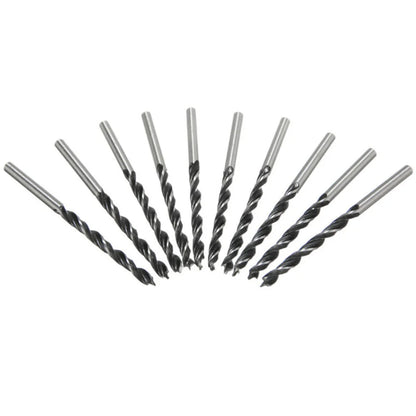 Woodworking Spiral Drill Bit Kit 3mm/4mm/5mm with Center Point for Wood Drills, Power Tool Parts