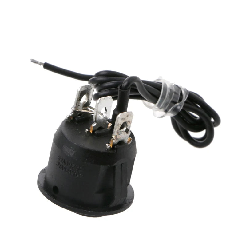 New Arm Off Control Universal Replacement Part Car Interior Seat Heating Switch 3-pin Circular Heating Rocker