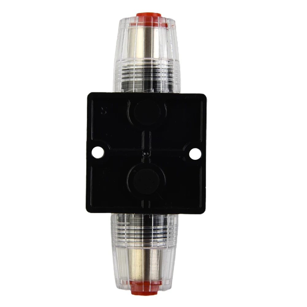 Car Boat 10A to 100A AMP Circuit Breaker Fuse Reset for 12V 24V 48V DC with Waterproof Housing and Manual Reset for Overload