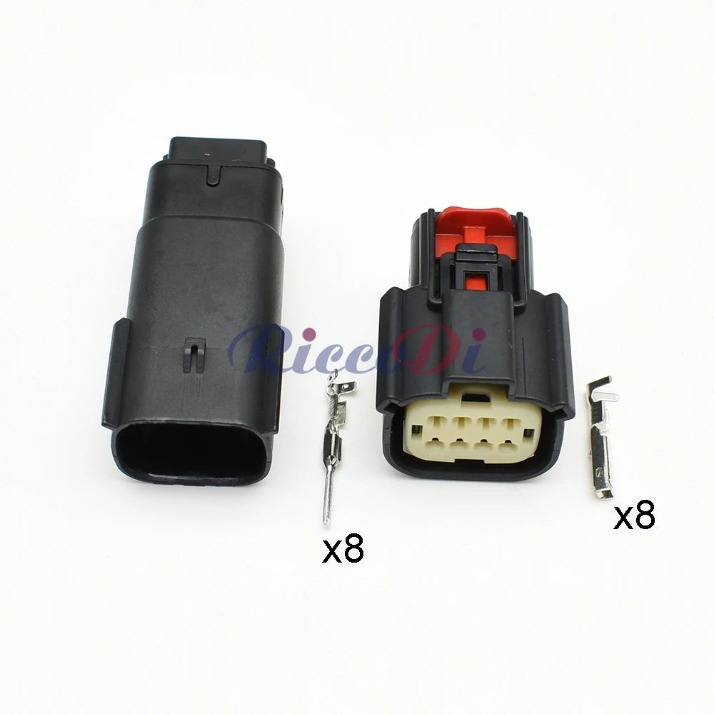 8-Pin Headlight Connector 33472-0801 / 33482-4801 for Ford Buick Chevrolet — Molex MX150 Series