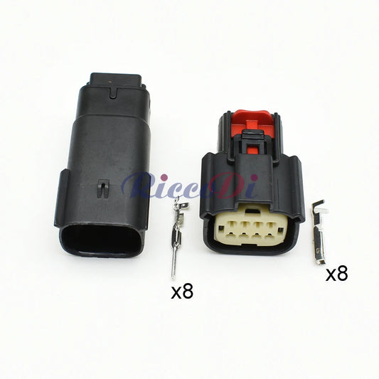 8-Pin Headlight Connector 33472-0801 / 33482-4801 for Ford Buick Chevrolet — Molex MX150 Series