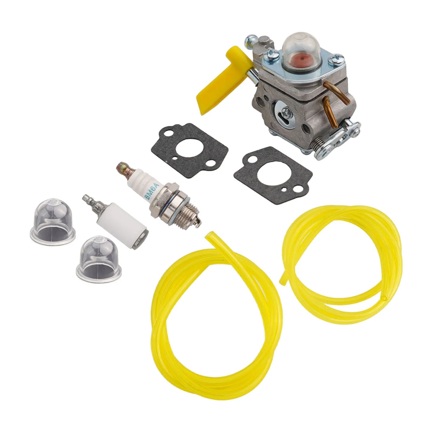 Replacement Carburettor Kit Compatible with For Homelite For RBC30SET RLT30CET RLT26CDS RBC26SES Trimmer and Brushcutter