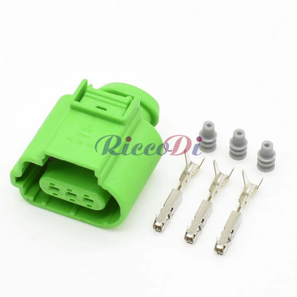 3 Pin Camshaft Knock Fuel Pressure Sensor Connector 8E0973703 8E0973703B DJ7032HC-1.5 for VW Audi