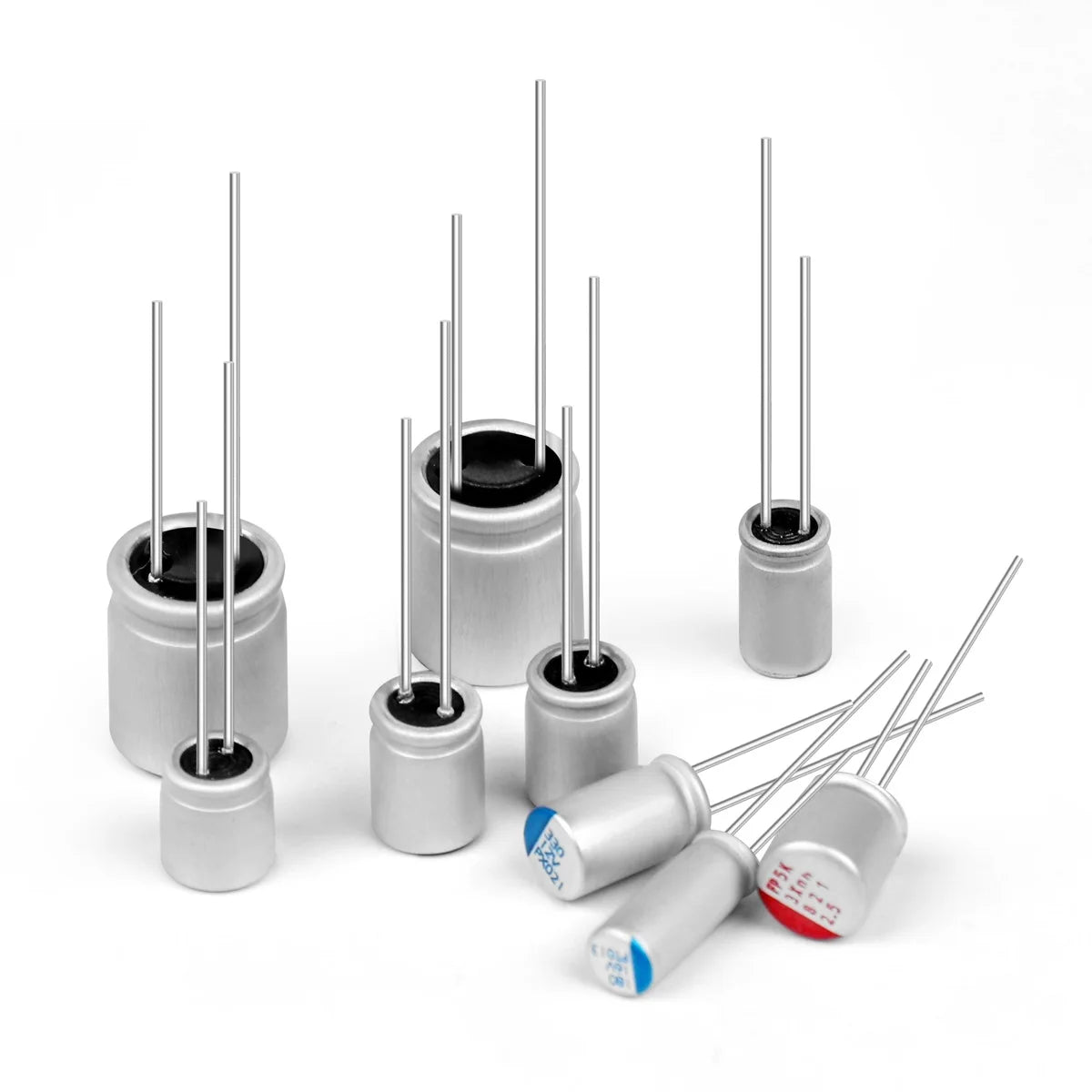 DIP Solid Electrolytic Capacitor 16V 47uF–1500uF for Graphics Card and Motherboard Applications