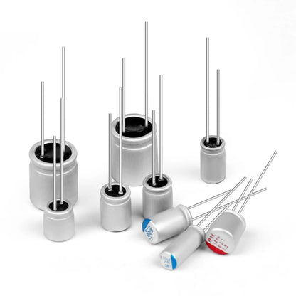 DIP Solid Electrolytic Capacitor 16V 47uF–1500uF for Graphics Card and Motherboard Applications