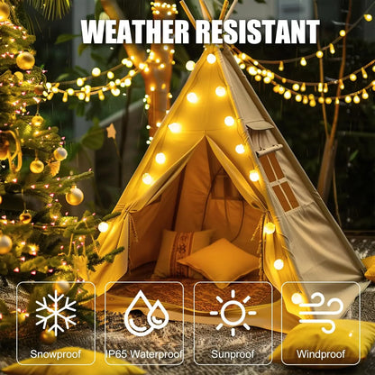10M USB/Battery Power Ball LED String Lights Garland Lights Outdoor Lamp Wedding Garden Fairy Lights Christmas Decoration