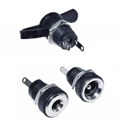 DC-022B Copper DC Power Socket Adapter Jack Connector 5.5×2.1mm