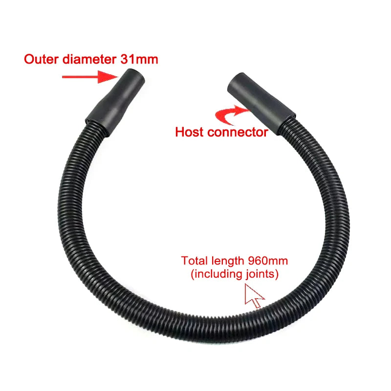 32mm Vacuum Cleaner Hose EVA Flexible Leakproof Attachment Tube