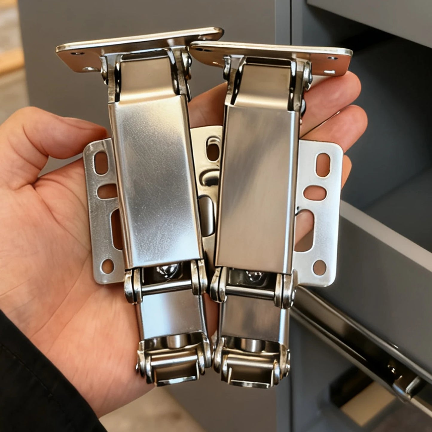 Adjustable Soft Close Cabinet Hinge 130-170° Hydraulic Furniture