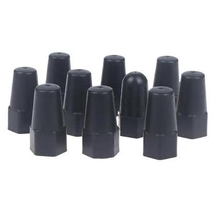 New 10PCS Lengthen Nut Cap Hexagonal Nut M6 M8 M10 M12PE Plastic Nut Protection Caps Hex Screw Protective Sleeve