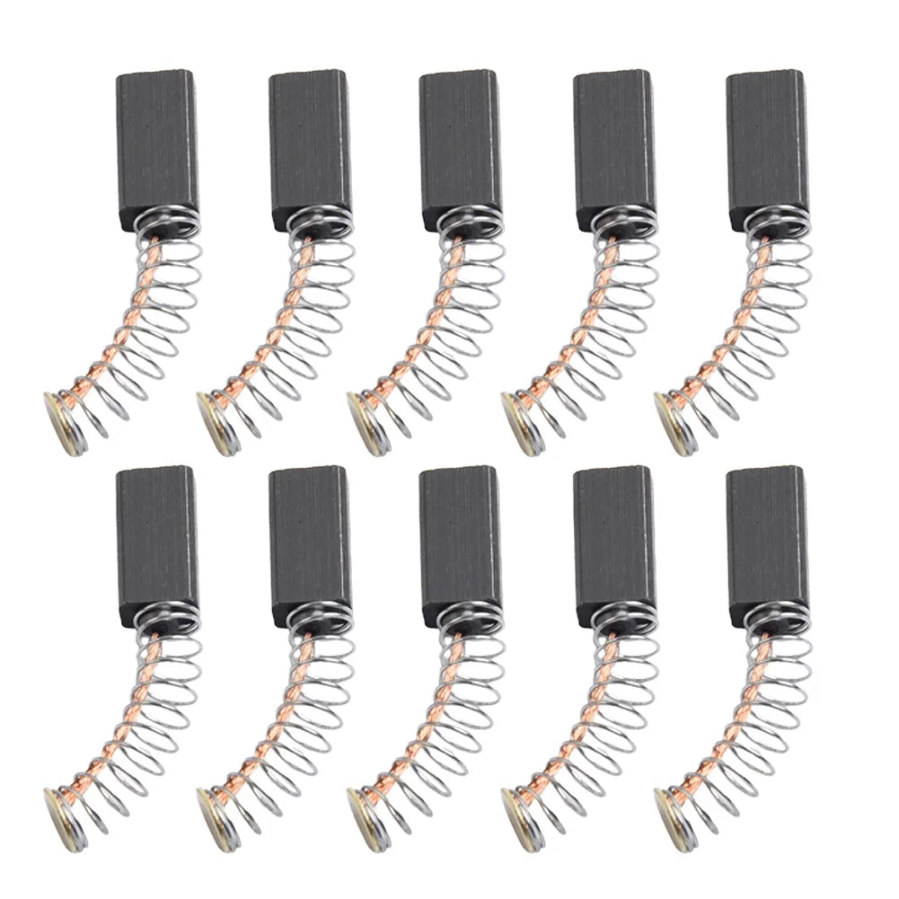 Carbon Brushes Kit 13×6×4mm for Electric Motors, High-Quality Replacement for Power Tool Accessories