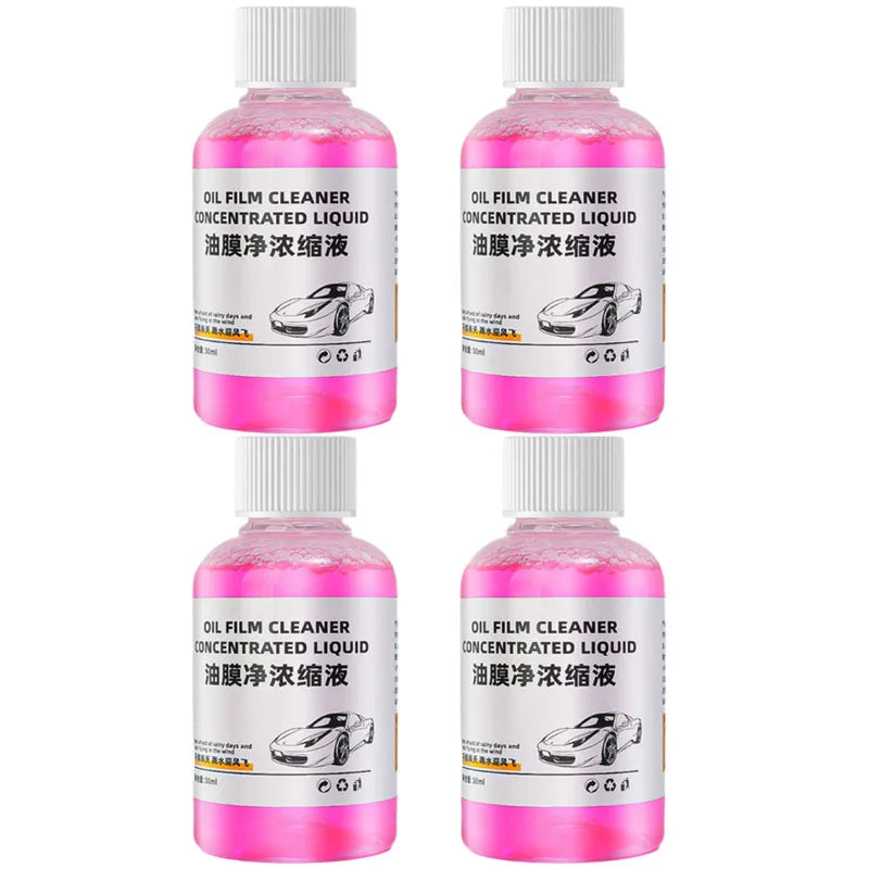 Automotive Windshield Concentrated Cleaner Car Glass Oil Film Remover 50ml