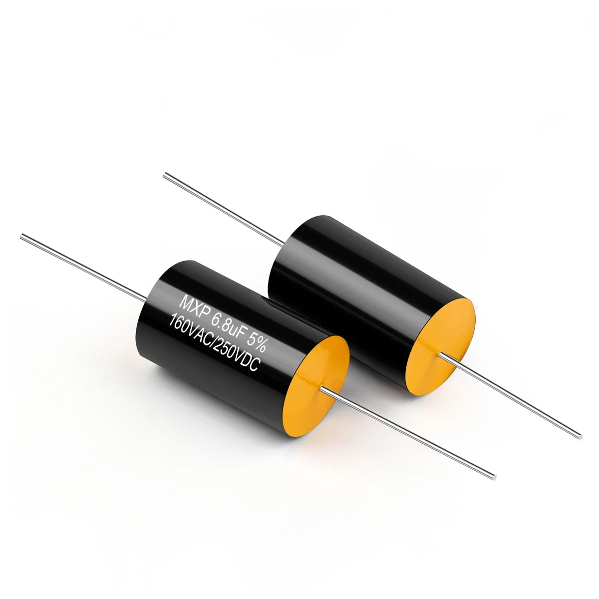 250V/160V MXP Audio Capacitor 0.22µF-22µF for HiFi Frequency Divider & Speaker Applications