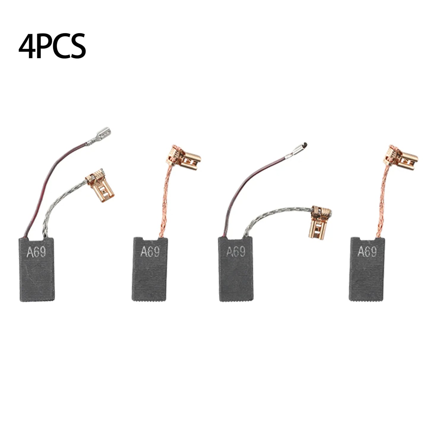 Long Lasting Carbon Brushes 1617014135 for Rotary Hammer For GBH540DE GSH 5CE GSH 5 E GBH745DE GBH745D Set of 4