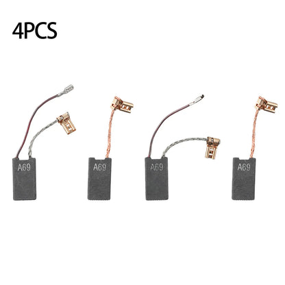 Long Lasting Carbon Brushes 1617014135 for Rotary Hammer For GBH540DE GSH 5CE GSH 5 E GBH745DE GBH745D Set of 4