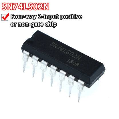 5PCS SN74LS Series Logic ICs Multiple Models DIP Package for DIY Electronics