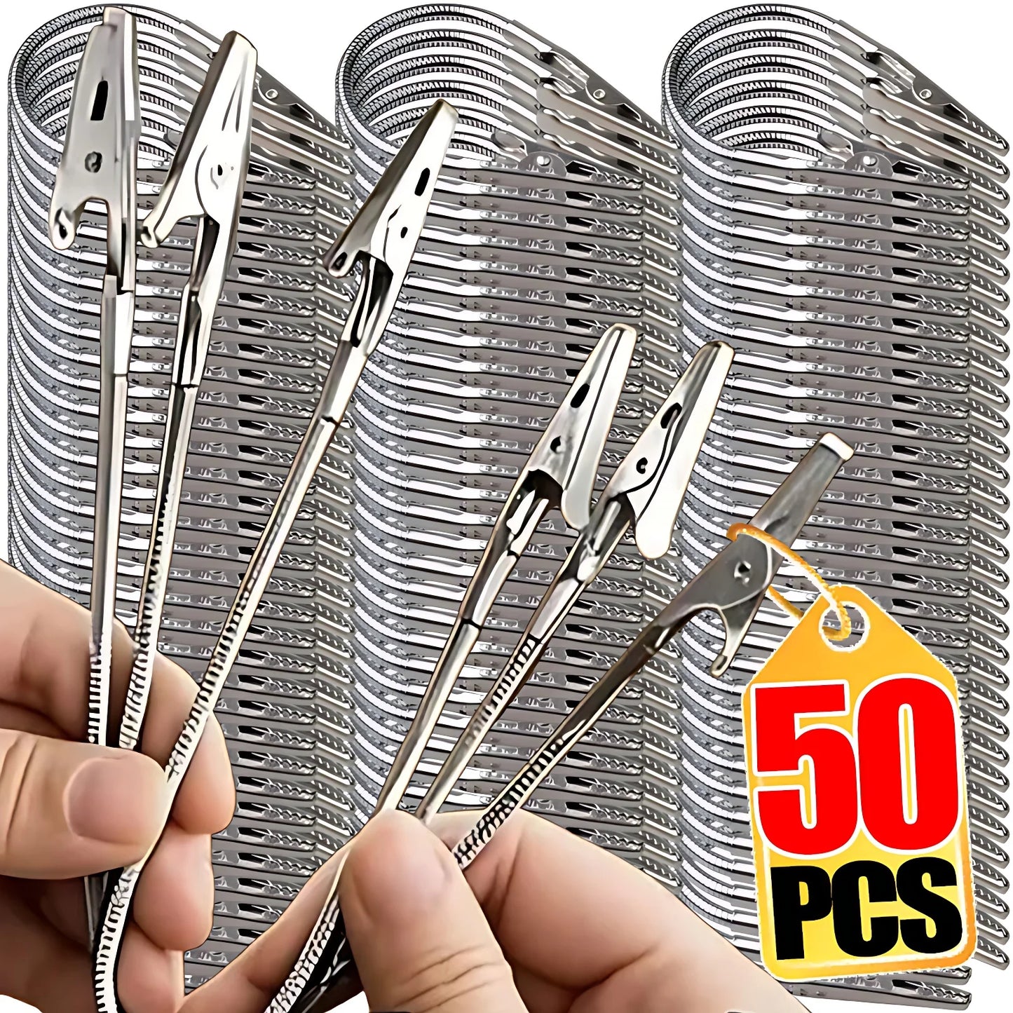 Multifunction Alligator Clip Note Holder – Double Head Flexible Hose Memo Card & Photo Picture Holder for Office & DIY Display