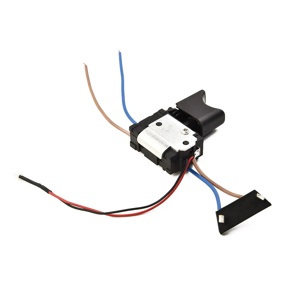 Cordless Drill Control Switch Electric Drill Trigger Switch 16A For Impact Wrenches Power Tool Trigger Switch DC 7.2-24V