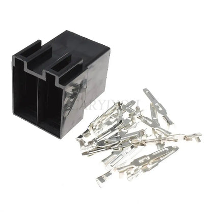 16 Pin 3.5mm ISO Auto Audio Connector DJ7162A-3.5-11 DJ7162A-3.5-21 PA66 Male Female