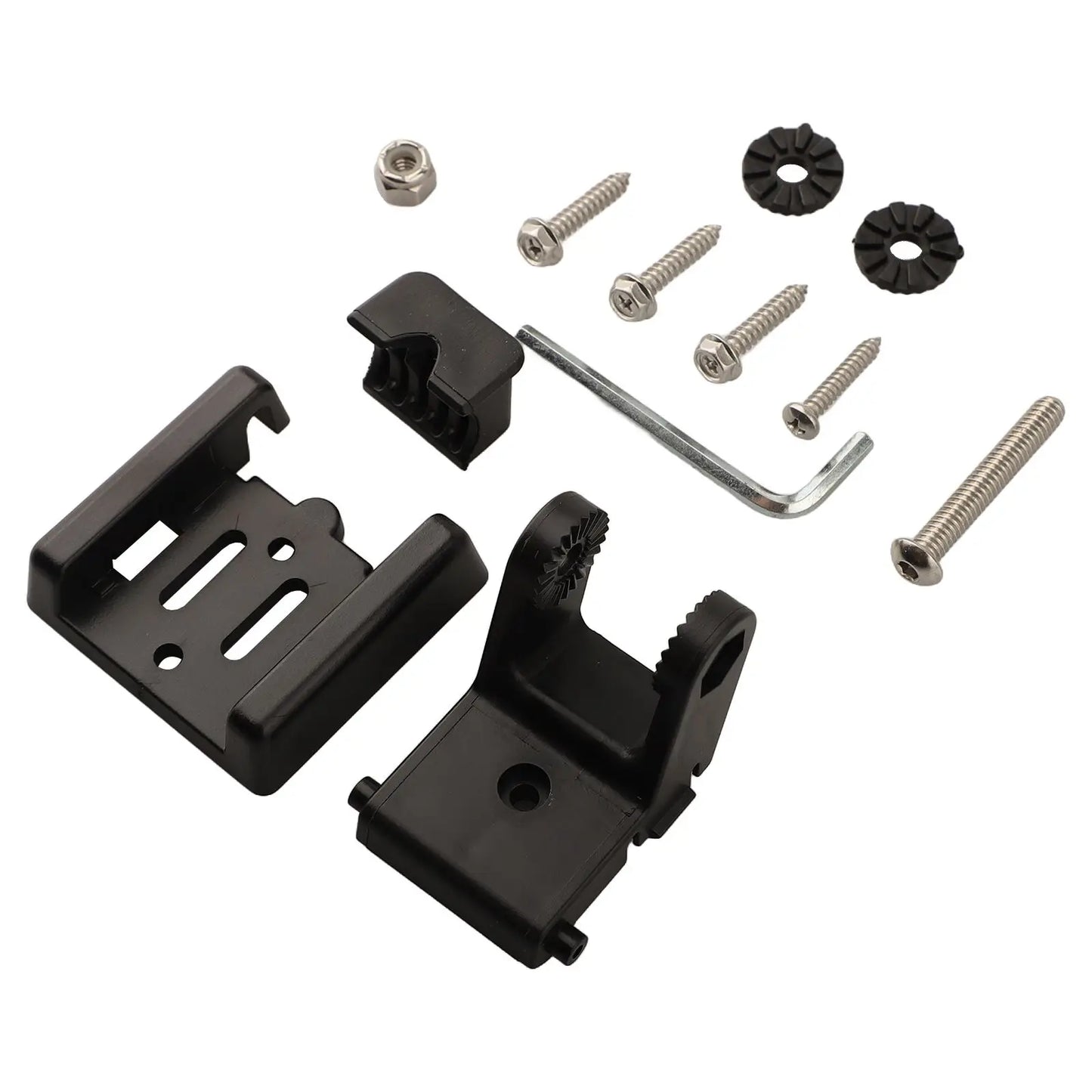 Skimmer Mount Black Transducer Mount 1 Set Included Adjustable Angle Design Marine-grade Material For XNT Sensors