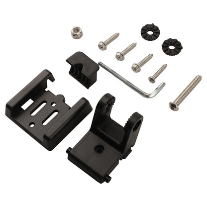 Skimmer Mount Black Transducer Mount 1 Set Included Adjustable Angle Design Marine-grade Material For XNT Sensors