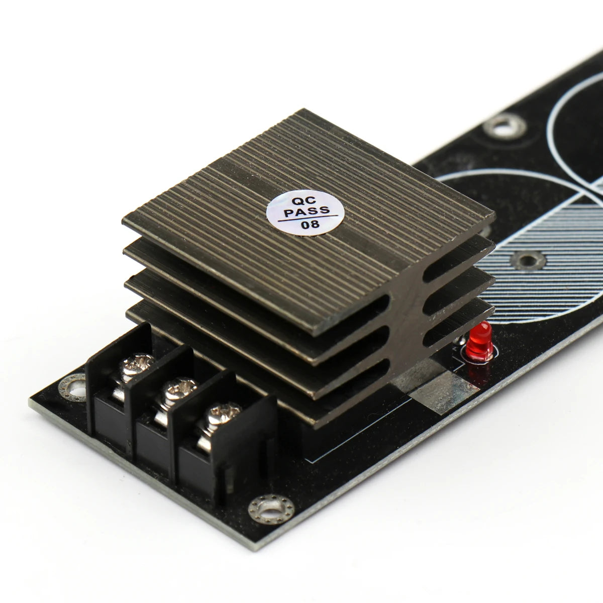 Schottky Rectifier Power Supply Board with 6 Capacitors for DIY Speaker Amplifier