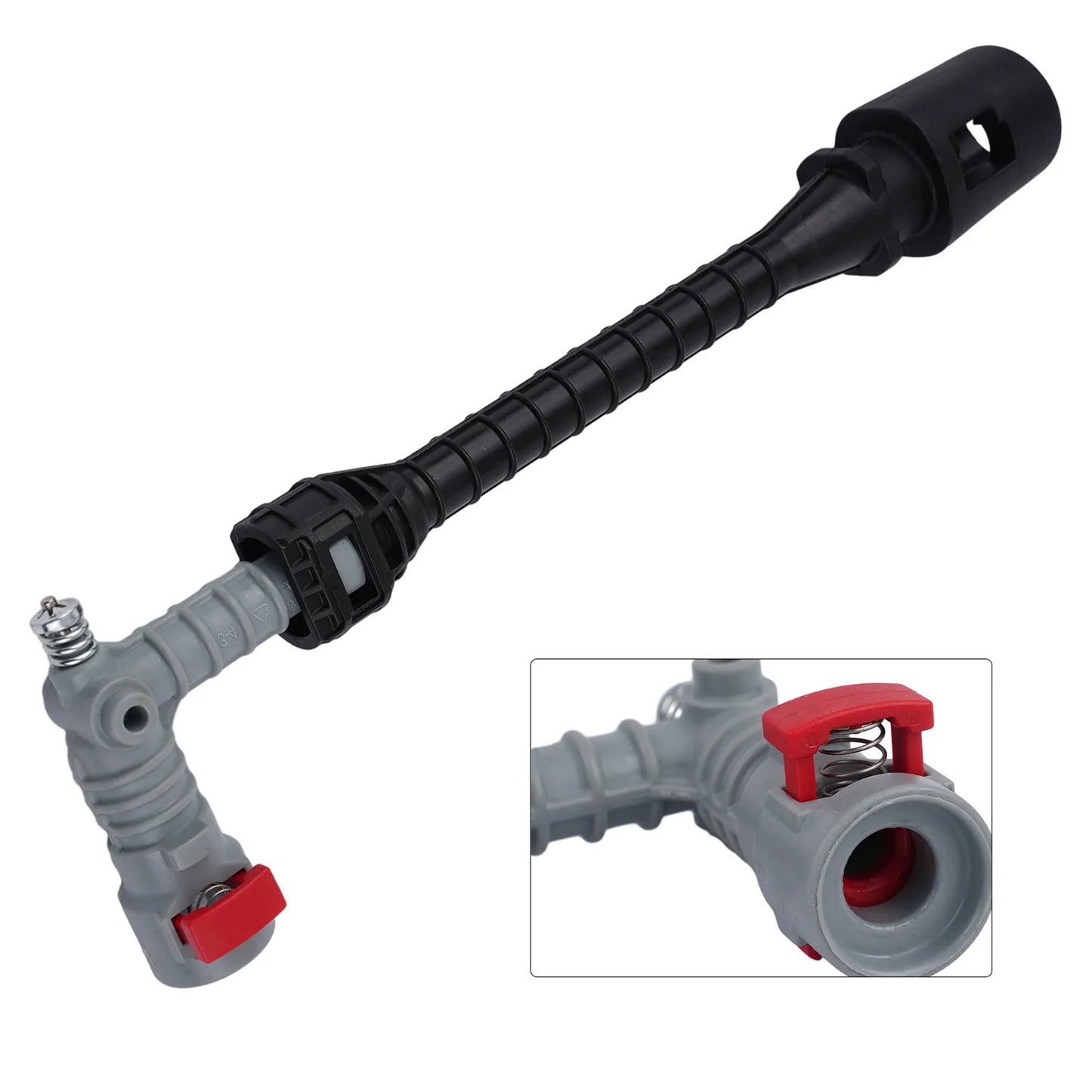 Pressure Washer Cleaning Kit — Trigger Gun with 7-Nozzle Set 24cm Lance for Outdoor Car &amp; Patio Cleaning