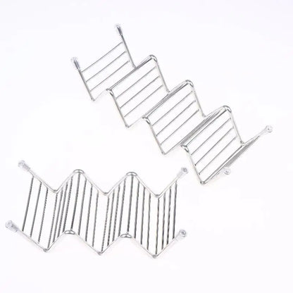 Stainless Steel Soap Rack 2/3 Grids Moisture-Proof Sink Storage Shelf