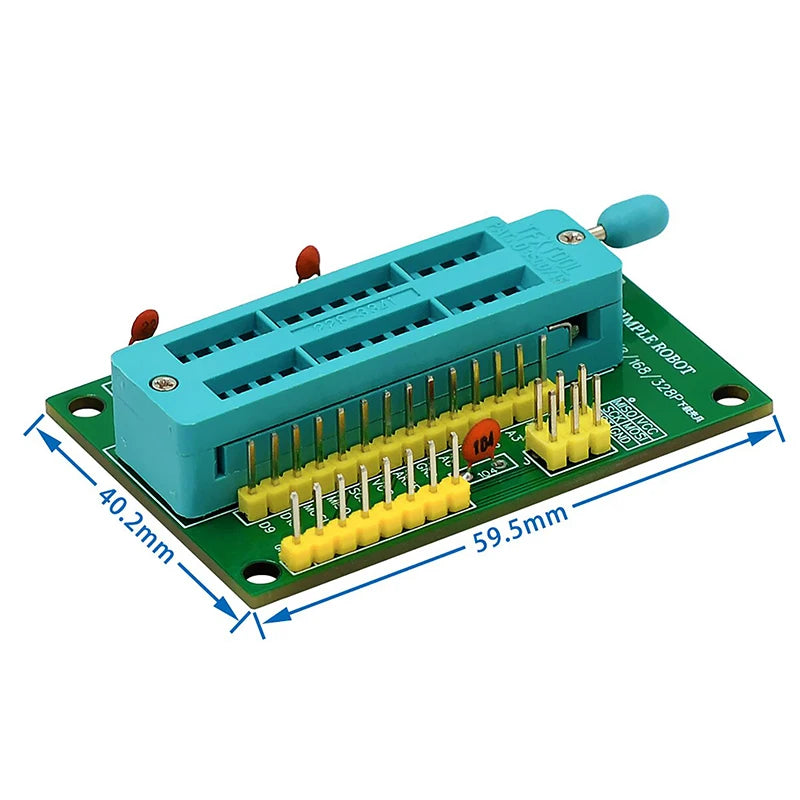 ATmega328P-PU DIP28 Development & Programmer Board — Arduino Bootloader Compatible