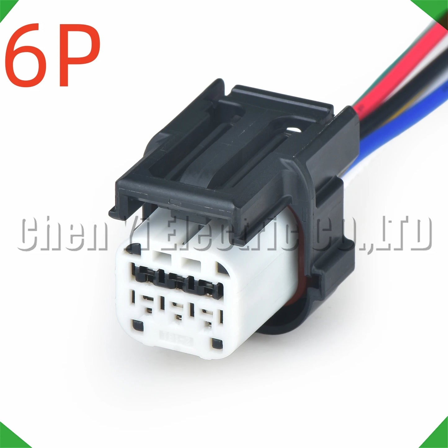 6 Pin OBD Connector 7289-9553-30 LED Fog Plug for Harley Honda