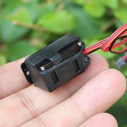 Metal Steering Gear 360 Degree for Climbing Car Servo Five-wire Without Drive Plate DC 3V-6V Micro Mini M10 Motor Gearbox 12g