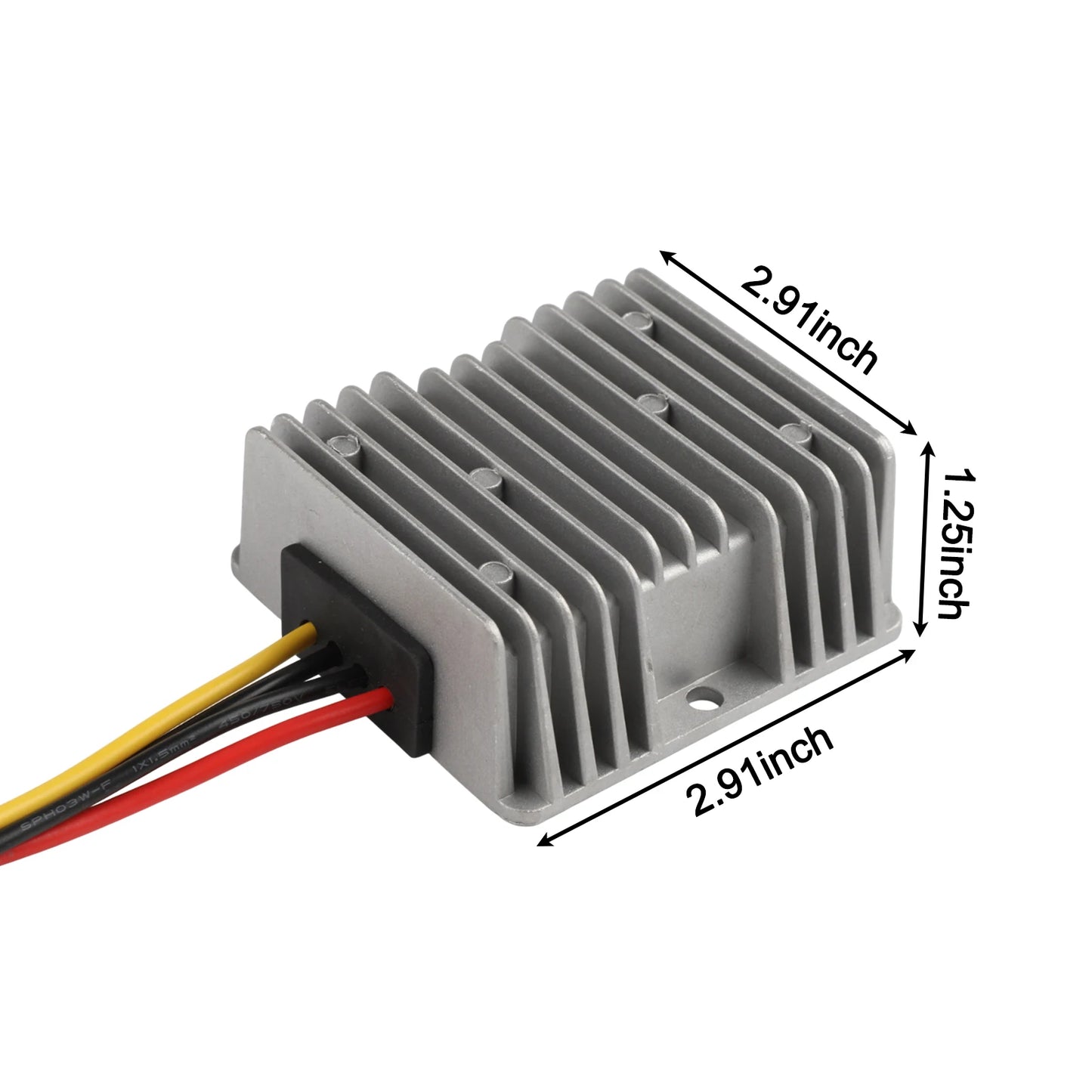 74*74*32mm DC Boost Converter Dc Converter Rugged Weatherproof Design Waterproof Connectors For RVs And Campers