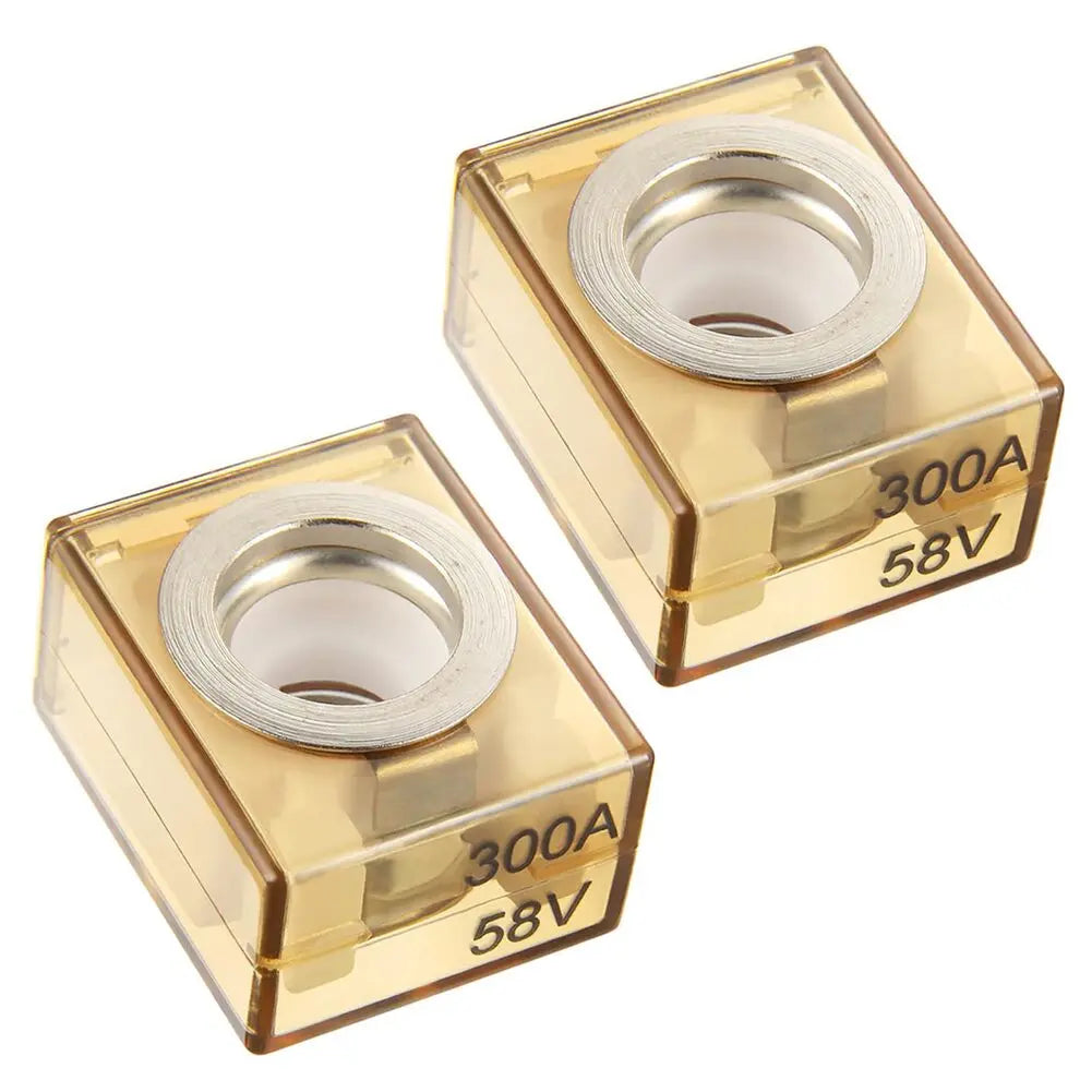 For Marine Battery Terminal Fuses 2Pack IP66 Waterproof MRBF for RV and For Marine Electrical Systems with 100 300A Capacity