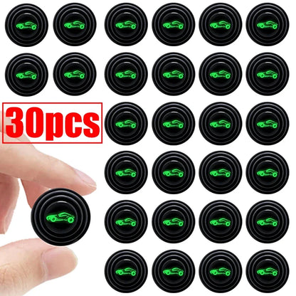 Car Door Shock Absorber Pads Buffer Bumper Anti-collision Shock Absorbing Gasket for Auto Sound Insulation Adhesive Stickers