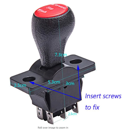 Toy Maintenance Children's Driving Experience Red, Black Forward Reverse Switch Toy Car Replacement Functionality Assurance
