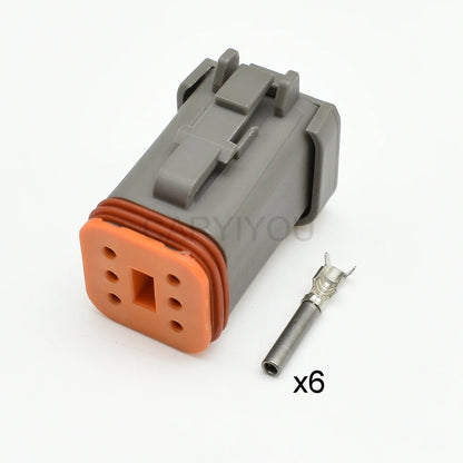 6-Pin Waterproof Connector DJ7062G-1.5-11/21 for Mazda — 1.5mm Sealed Wiring Harness Plug